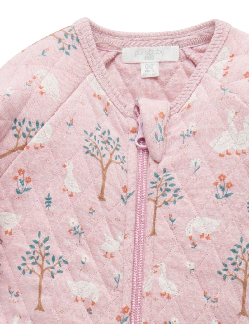 Goose Quilted Growsuit