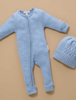 Merino Growsuit - Country Air Melange