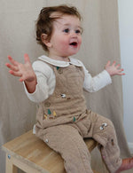 Farm Friends Quilted Overalls