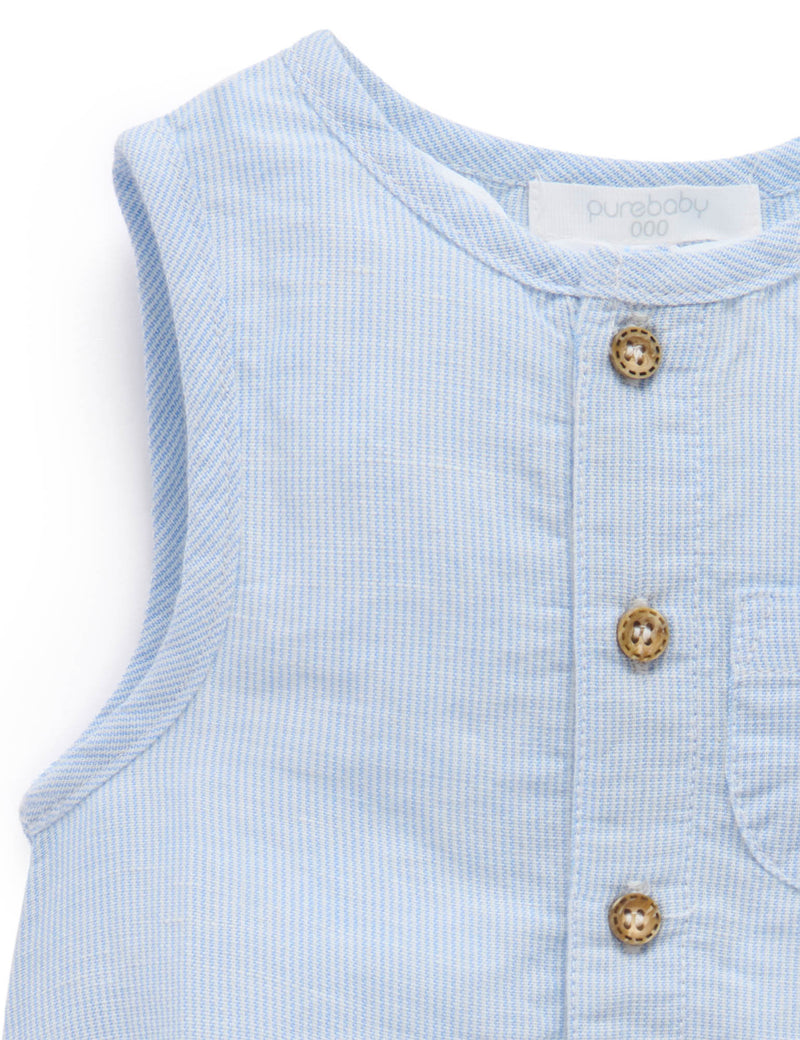 Linen Blend Bodysuit