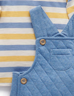 Quilted Overall Set
