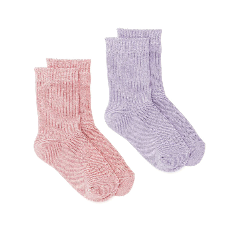 2 Pack Jordan Socks - Blush/Lilac