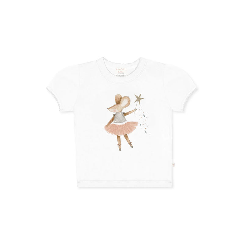 Print Tee- Tutu Cute