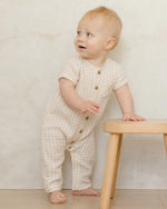 Charlie Jumpsuit - Oat Check