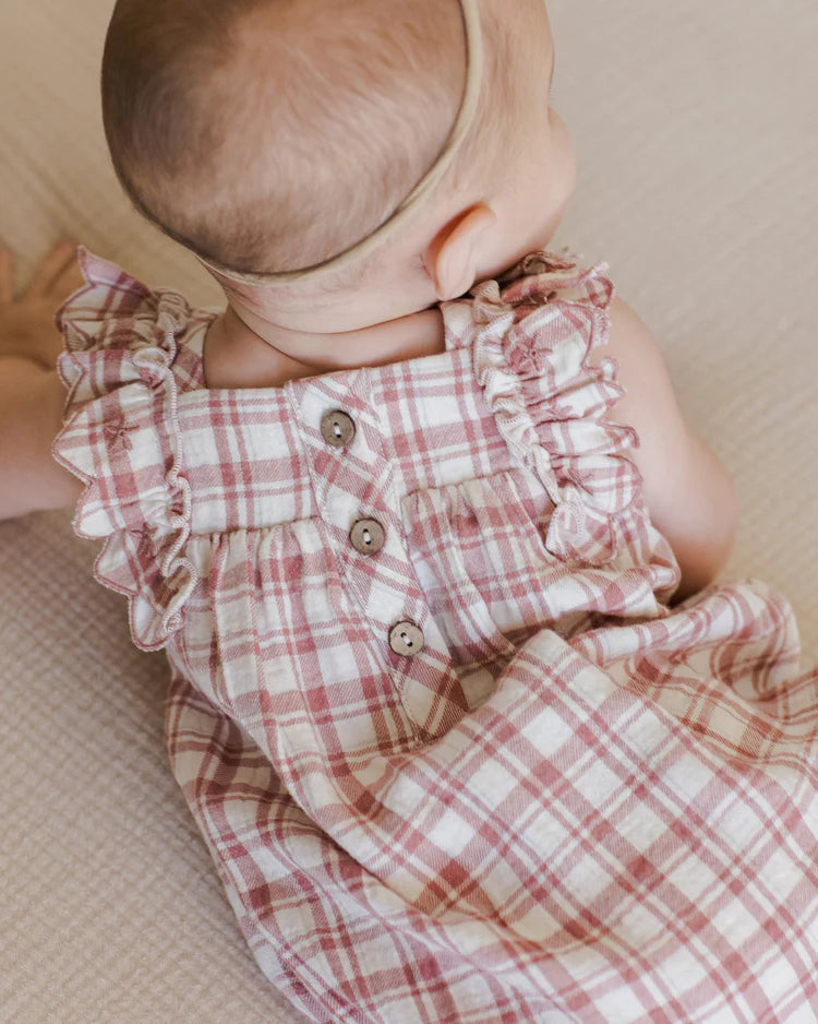 Bella Dress - Pink Plaid