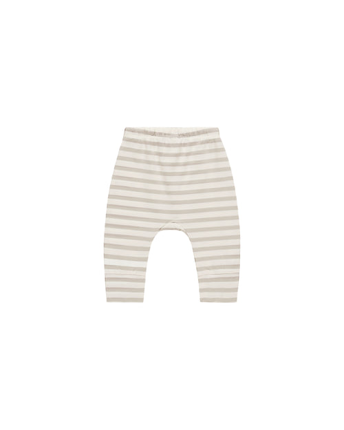 Drawstring Pant - Grey Stripe