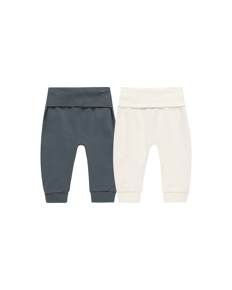 Baby Pant Set - Indigo & Ivory