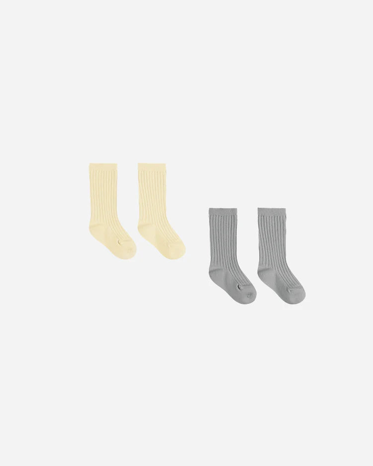 Sock Set - Sky and Yellow