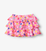 Bubble Hearts Tiered Skirt