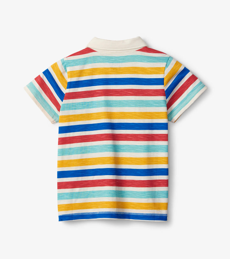 Preppy Nautical Toddler Polo Tee