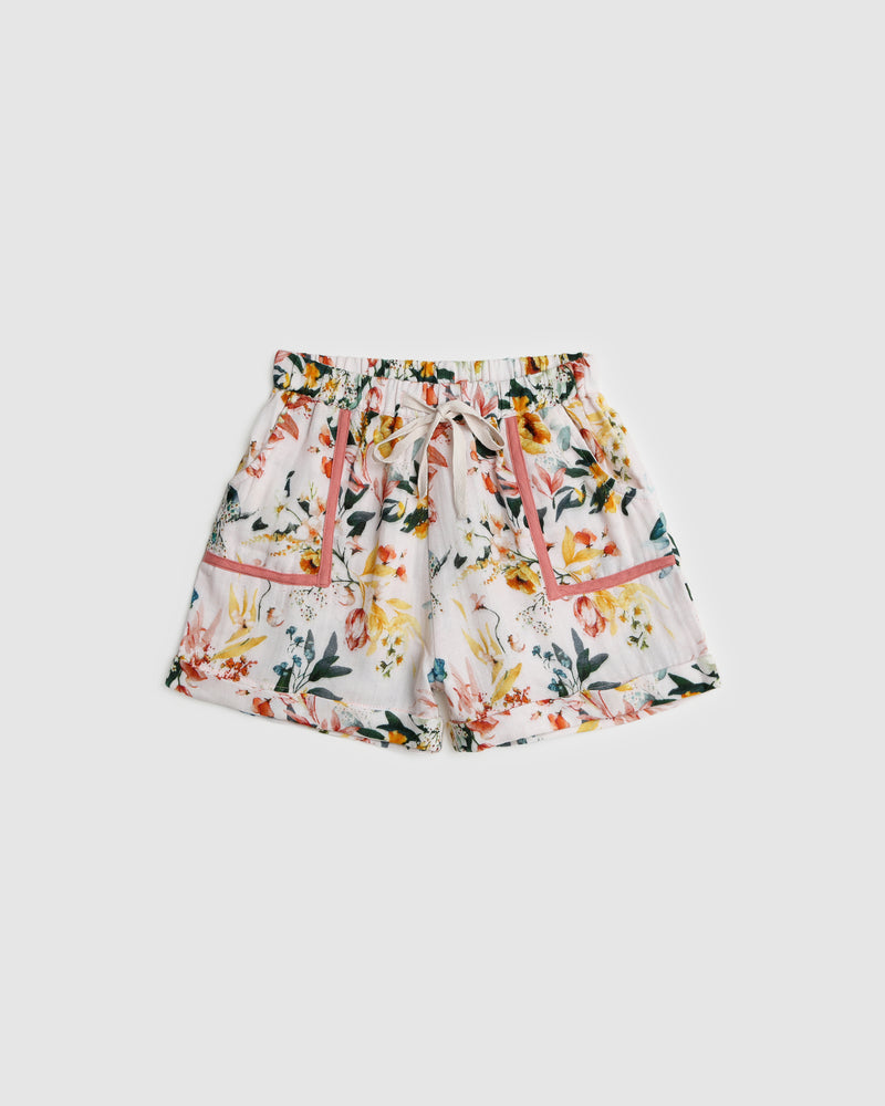 Rose Short - Floral