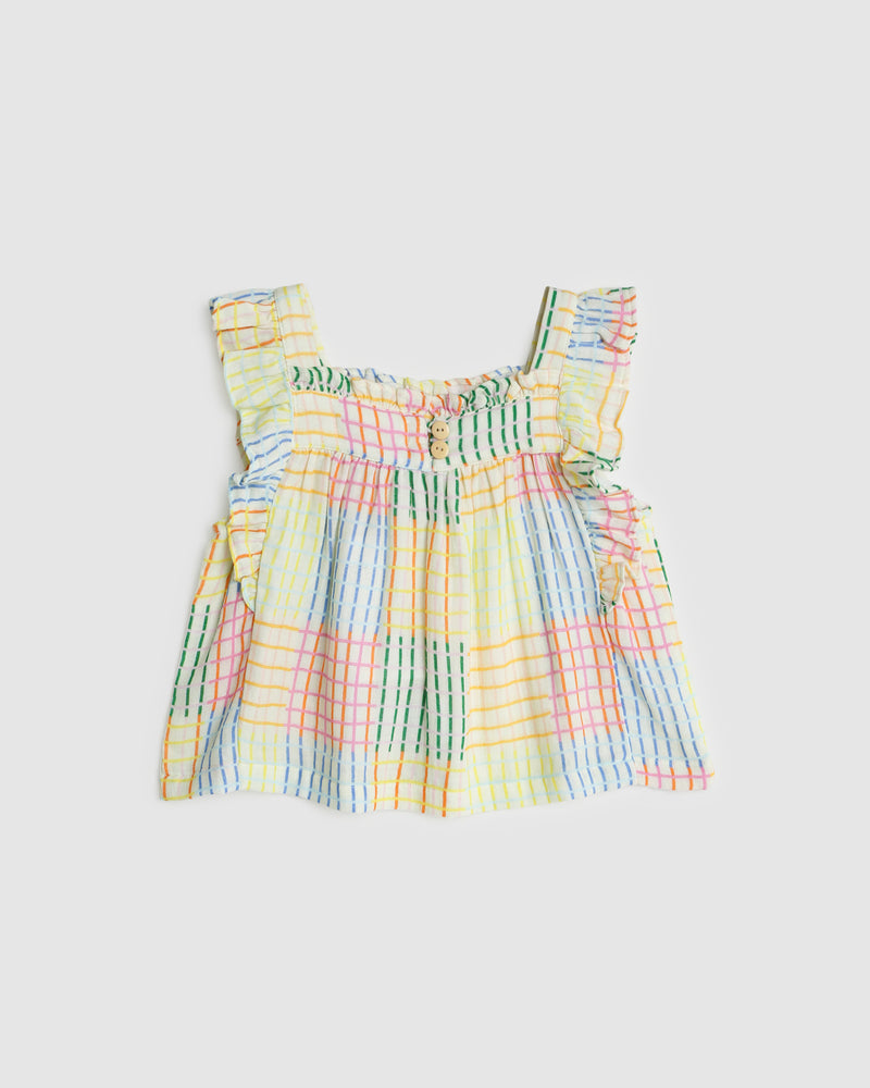 Brenda Top - Gingham