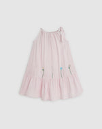 Matilda Dress Beaded - Angel Pink