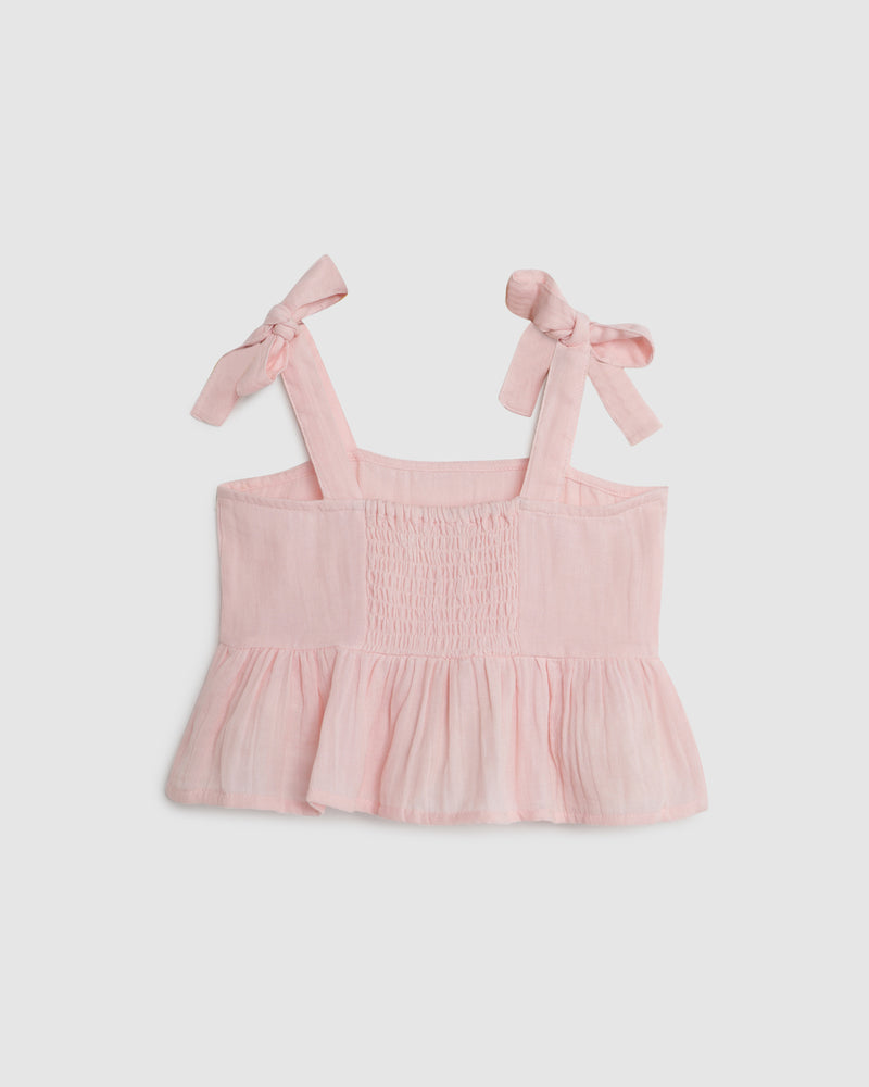 Poppy Top - Petal Pink