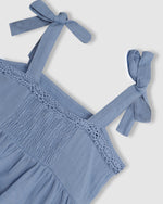 Poppy Top - Airy Blue