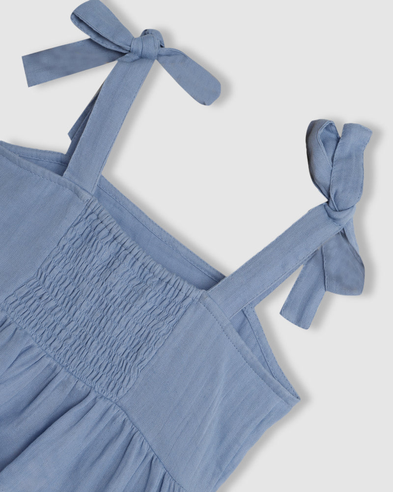 Poppy Top - Airy Blue