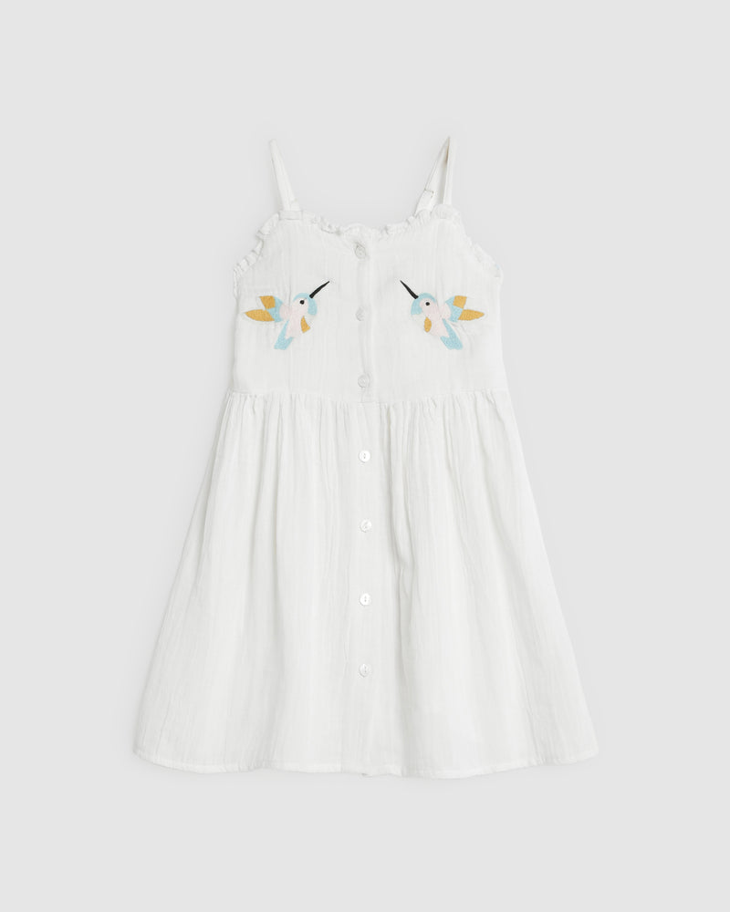 Billie Dress - White Birds