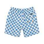 Blue Checker Boardshorts