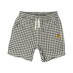 Black and White Gingham Shorts