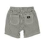 Black and White Gingham Shorts