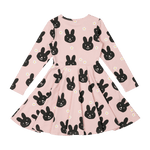 Bunny Face Waisted Dress