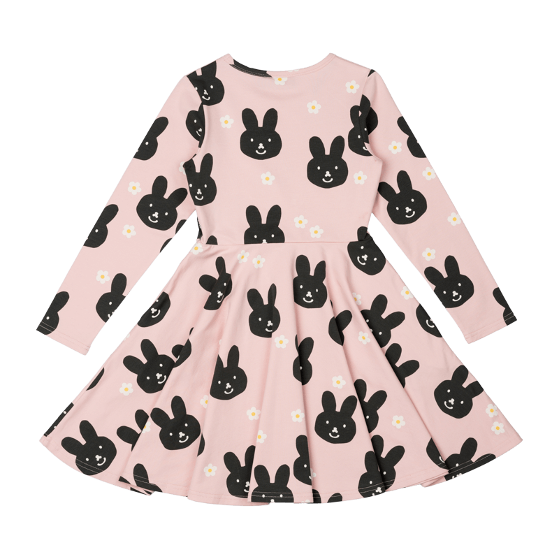 Bunny Face Waisted Dress