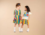 Rainbow Stripes Mabel Dress