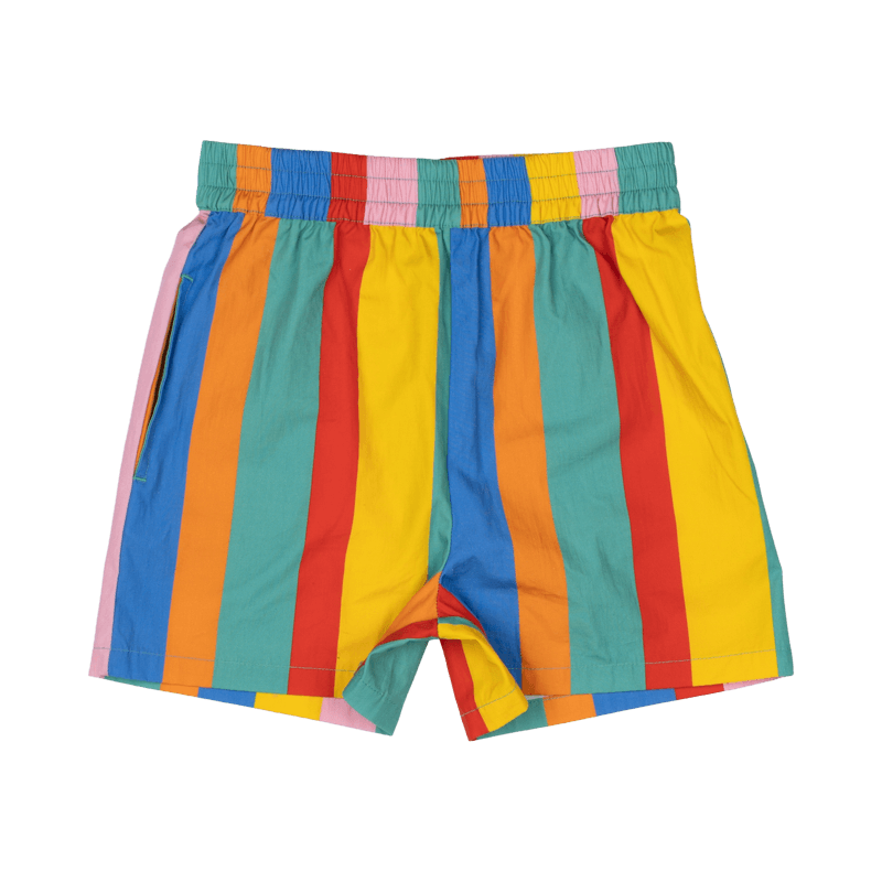 Rainbow Stripes Shorts