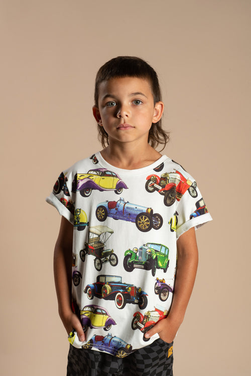 Vintage Rally Boxy Fit T-Shirt