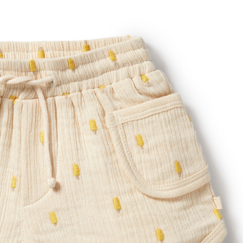 Ice Pops Organic Crinkle Short