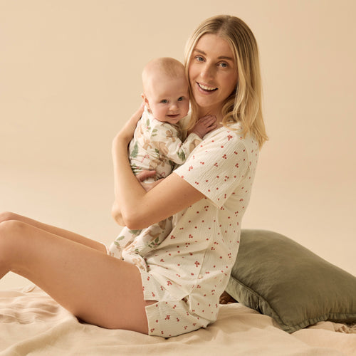 Jolly Holly Organic Crinkle Women's Pyjamas