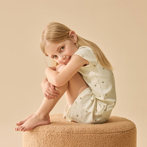 Bee Mine Organic Short Sleeved Pyjamas