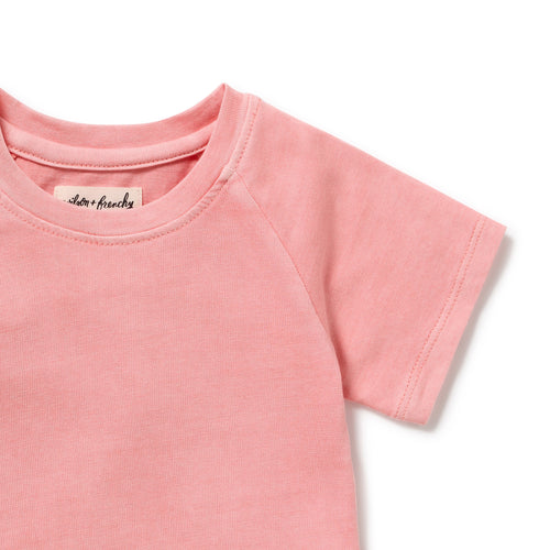 Rose Organic Dyed Tee