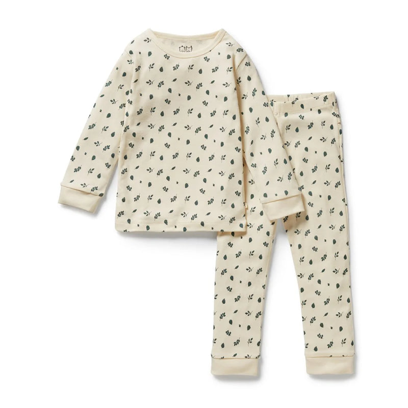 Twilight Leaf Long Sleeved Pyjamas