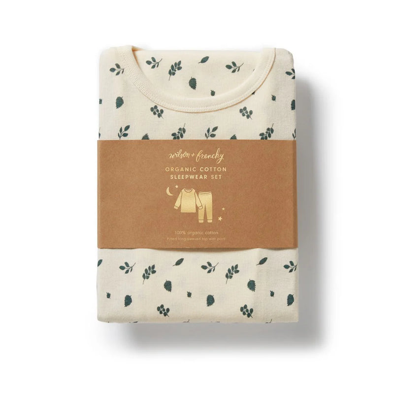 Twilight Leaf Long Sleeved Pyjamas