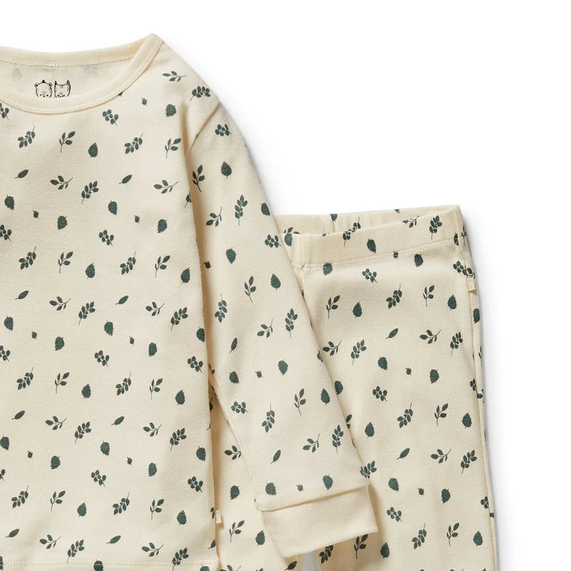 Twilight Leaf Long Sleeved Pyjamas