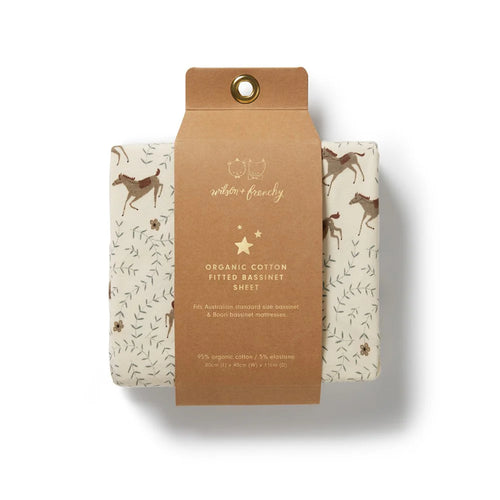 Trixie Horse Organic Bassinet Sheet