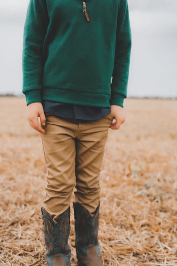 Boys Chino Pant - Taupe