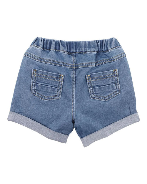 Boys Knit Denim Shorts