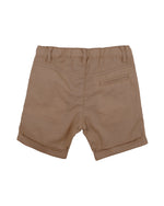 Stone Linen Blend Shorts