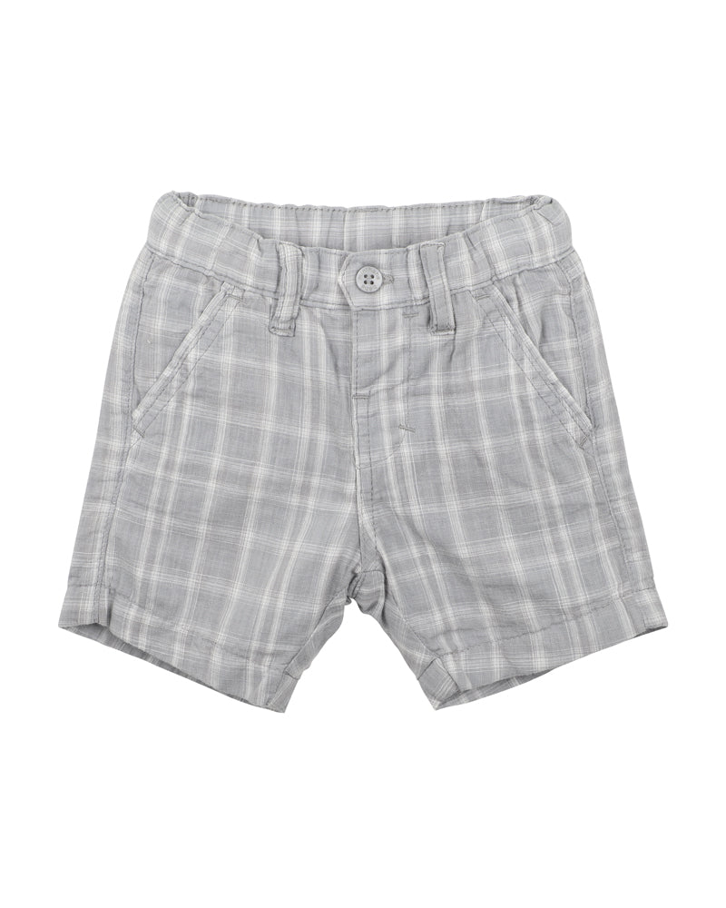 Jude Woven Check Shorts