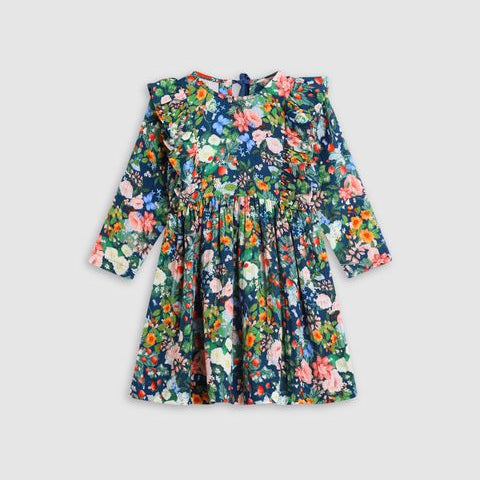 Daisy Dress - Strawberry Navy