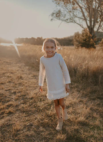 Girls Aleeia Tassle Dress