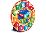 Wooden Shape Sorting Clock