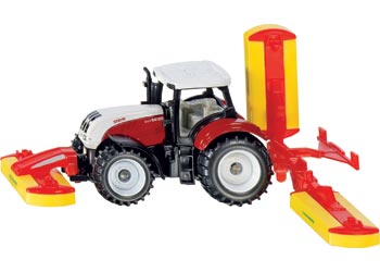 Steyr with Pottinger Mower Combination