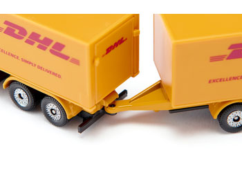 DHL Truck with Trailer