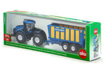 New Holland Knicklenker with Silage Trailer