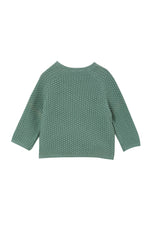 Sage Baby Knit Cardigan
