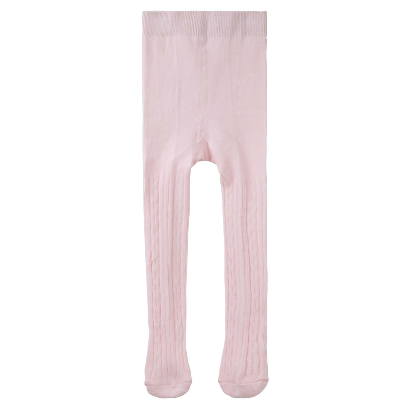 Rib Tights - Pale Pink