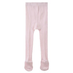 Rib Tights - Pale Pink